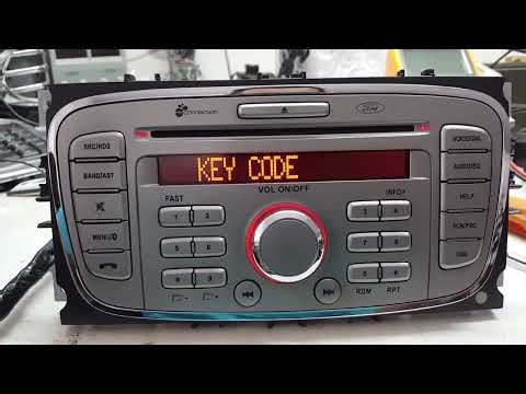 How to enter the original Ford Focus radio code
