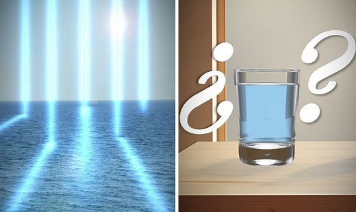 Un experto en física explica por qué el agua del mar es azul: "la clave es que el agua, en realidad, no es transparente"