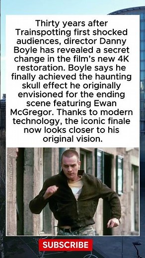 Danny Boyle FINALLY Fixes Trainspotting’s Ending After 30 Years! #viral #funny #shorts