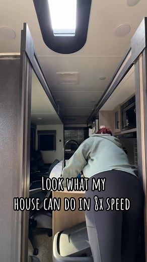 Our biggest question asked to us is about what our house looks like with the slides in. It’s a pretty cool trick! 😎 | M&M•Home is Where We Roam