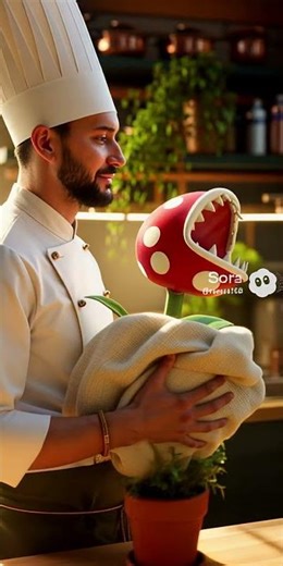 Cooking the Carnivorous Pipe-Mouth Plant | Deep-Fried Danger #chef #mario #plants