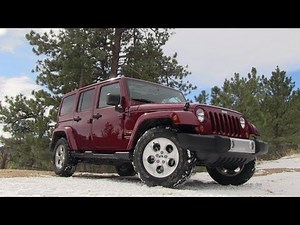2013 Jeep Wrangler Sahara 0-60 MPH On Road Review: Jeep Week Video # 2