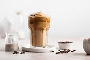 Low Calorie Vanilla Coffee Protein Smoothie - Lose Weight By Eating