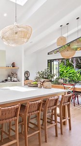 A striking, modern kitchen and laundry design featuring Caesarstone® 4001 Fresh Concrete™ on the benchtops alongside a fresh colour palette with Tassie Oak timber highlights. This design by Cutting Edge Kitchens maximises storage, benchtops and cooking space with the high ceilings and vast amounts of natural light accentuating the quintessential feel of the space.⁠ Find more about 4001 Fresh Concrete https://bit.ly/2Tdeq0k Source: Caesarstone Australia | Caesarstone SEA | Facebook