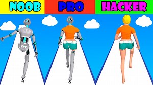 117K views · 926 reactions | NOOB vs PRO vs HACKER in Become Human Gameplay that we will play in this video is: Become Human Collect the kits and transform your body! Your target is clear! Becoming Human. | Noob vs Pro vs Hacker | Facebook