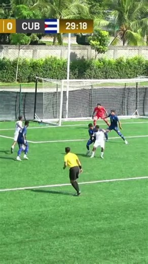 Grande gol de Cuba vs Nicaragua | Sub-19