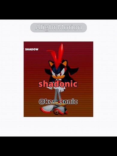Exploring Shadonic: The Sonic X Shadow Connection