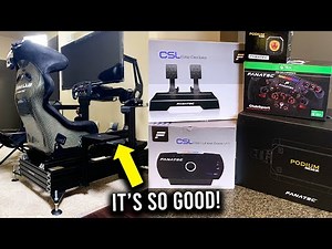 Building my new racing simulator! (Fanatec Direct Drive SimLab P1X)