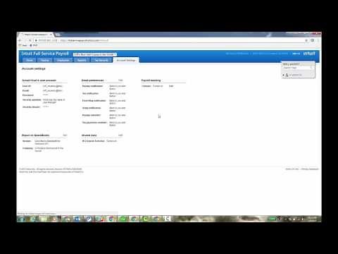Intuit Full Service Payroll export to QuickBooks Desktop IIF File