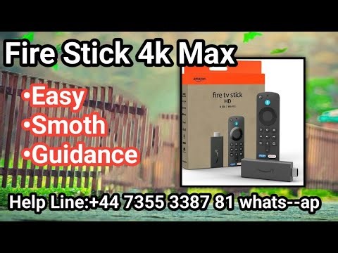New Amazon Fire Stick 4K Max – Easy Setup Guide (UK)