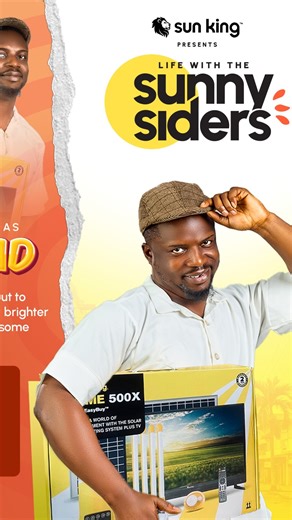 The first-ever solar family series is about to launch in 7 days!!! Never done. Never seen. Get ready to meet Sunny Sider Family where comic meet family reality. The countdown to #LifeWithTheSunnySiders begins NOW! 💛 #SunKing #SolarStories #BrighterDaysAhead | Sun King
