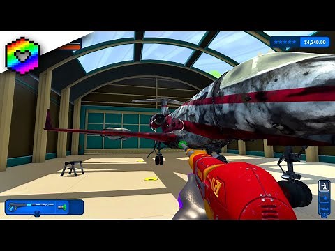 CLEAN THE PRIVATE JET | PowerWash Simulator | Early Access Content Update 0.6