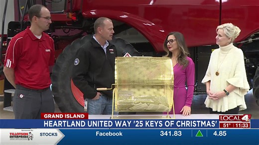 The 10th key winner drawn at CNH Industrial for the Heartland Payment Systems 25 Keys of Christmas event. One lucky key winner will win a brand new vehicle from Tom Dinsdale Automotive. | Alissa Harrington