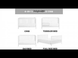 Oxford Baby 4-in-1 Crib Review: Safety, Comfort, and Longevity for Your Nursery.