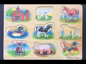 Farm Animal Sound Puzzle