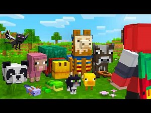 I Found EVERY NEW BABY MOB in Minecraft Hardcore