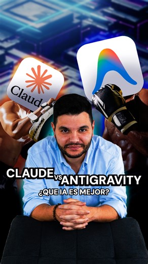 ¿Claude Code o Antigravity? Dos IAs para programar, dos estilos muy diferentes. ¿Con cuál te quedas? 👇 #IA #Programacion #Claude #Antigravity #Tech