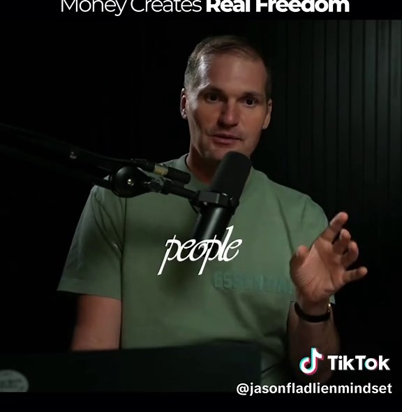 Money Creates Real Freedom @Jason Fladlien #motivation #money #freedom #mindset #advice