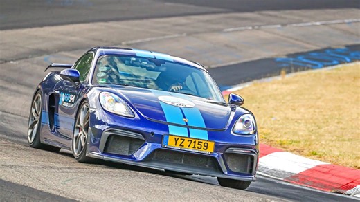 Porsche 718 Cayman GT4 – Full Nürburgring Review with POV and Track Sound
