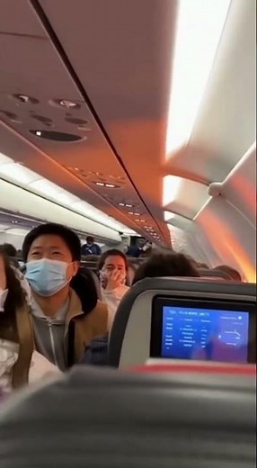 Flight Panic 😱 Plane Shakes Violently Passengers Scream in Terror! ✈️🔥 #shorts #sora