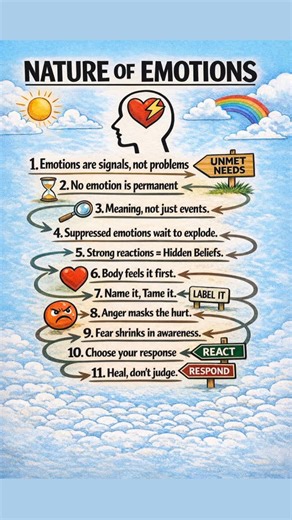 printed_tree | Insights, Reviews, Sneak-peaks, Reccomendations | Nature of Emotions Emotions are not random mood swings — they are signals your mind uses to protect you, guide you, and tell you what... | Instagram