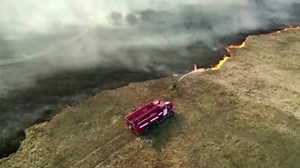 31K views · 475 reactions | Firefighters battled forest fires in the Chernobyl exclusion zone while Ukraine’s Ministry of Emergencies reported dozens of acres have burned. | Reuters | Facebook