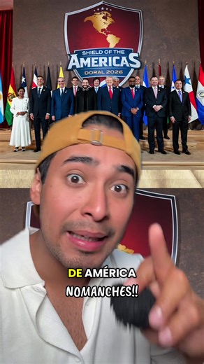 Donald Trump anunció la creación de un nuevo bloque regional llamado “Chiefs of the Americas”, integrado por varios países del continente. Sin embargo, México, Brasil y Colombia no aparecen dentro del grupo. Además, una frase sobre el idioma español provocó un enorme debate en redes sociales. #DonaldTrump #Latinoamérica #Geopolítica #NoticiasDelMundo #Debate
