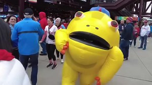 Respect The Mascot Now on YouTube highlights from the Phillies regular season. #phillies #philly #baseball #philliesgame @phandemic_krew #youtube #youtuber #mlb Check out the full video PHILLIES HIGHLIGHTS - THROWING HOT DOGS, BOOING TREA TURNER AND MASCOT MAGIC https://youtu.be/U1ZkamRGzkY | The Philly Captain