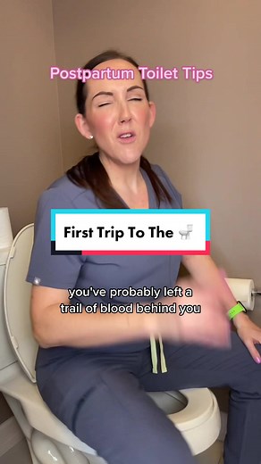 First Trip To The 🚽 : Postpartum Toilet Tips