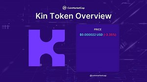 1K views · 16 reactions | $KIN token has been trending in the crypto world!  Is $KIN a promising project to you? Would you buy to sell, or HODL it?  For more updated data on $KIN, check out: https://coinmarketcap.com/currencies/kin/ | CoinMarketCap | Facebook