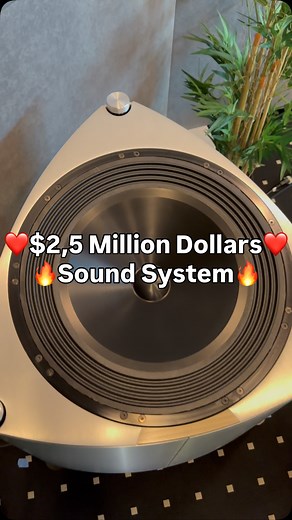 7.1K views · 107 reactions | $2,5 Million Dollars ❤️ Home HiEnd Audiophile HiFi Stereo Speaker Sound System ⚙️ #highend #audio #setup | Audiophile HighEnd Audio | Facebook