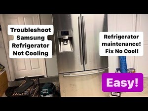 Refrigerator Not Cold. Troubleshooting. Most Common Issues & Fixes! Samsung, LG, KitchenAid &