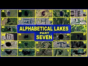 ALPHABET LAKES IN THE WORLD IN GOOGLE EARTH PART–SEVEN#alphabet #letters #lake #water #googleearth