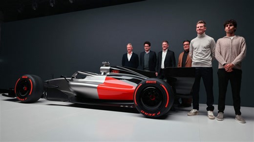 First Footage of Audi F1 Car Testing on Track Reveals Key Detail