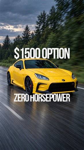 The GR86 doesn't need a turbo. It needs $1,500.