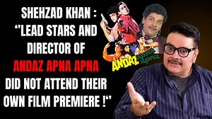 In an exclusive chat with Andaz Apna Apna fame Shehzad Khan, he speaks about his legendary father, Ajit and how much his father had to struggle post Naya Daur. He speaks about how his father refused to help him to get films and why he mimicked his father in films. He also opens up on the differences between Aamir Khan and Salman Khan during Andaz Apna Apna and how no star attended the premiere of the movie. He also talks about how he had no money left to get his cancer-stricken mother treated. B