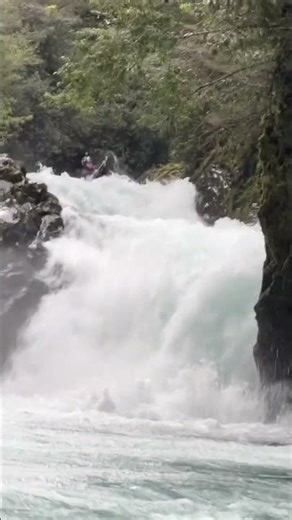 Ignacio Shimizio paddling his Code on the Upper Palguin River in Chile
