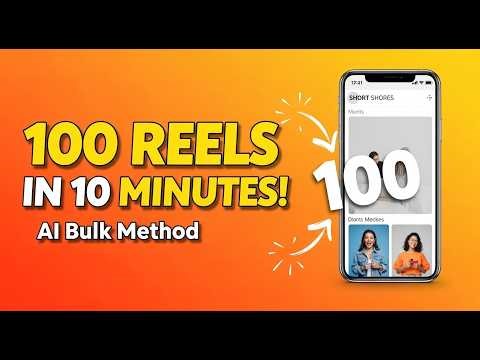 Bulk Create 100 Motivational Reels Using AI + Canva (No Camera Needed)