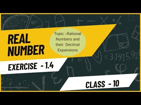 Real Number chapter introduction chapter 1 Exercise 1.4 Class 10 video no 8