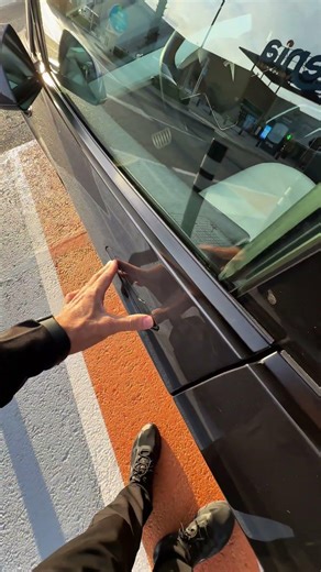 Tesla key hack😎 #tesla #automobile