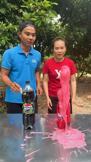 Fanta VS Mentos, Pepsi VS Mentos