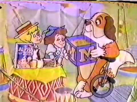 80's Ads: Post Alpha-Bits Cereal 1982