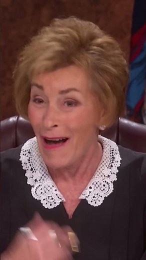 Judge Judy shows the defendant who’s in charge! #judgejudy #shorts