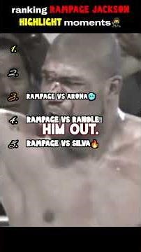 ranking rampage jackson craziest highlights#ufc#mma#rampagejackson #highlights#ranking#combatsports