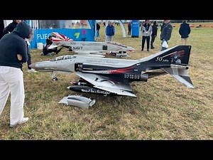 Formation Flight 2 MASSIVE CARF F-4 Phantoms | JetPower 2024