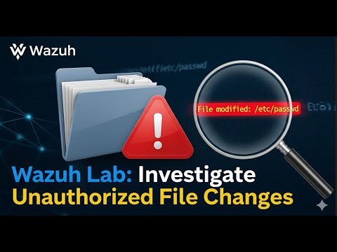 Wazuh Lab: Investigate Unauthorized File Changes
