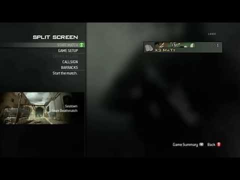 How to Mod Modern Warfare 3 Split Screen