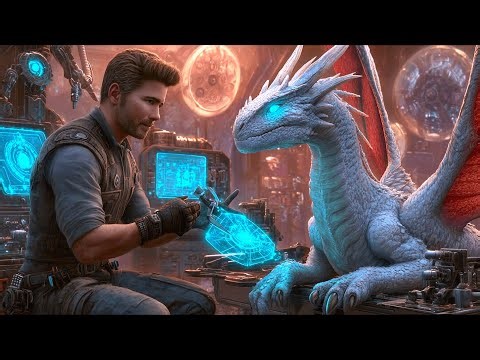 The Albino Dragon With Broken Wings Was Given as a Cruel Joke—Until the Human Mechanic Changed It