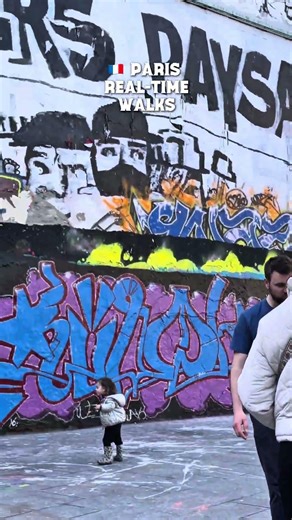 Paris 🇫🇷 Street Art Square Rue Jean Poulmarch Families Chill ✨