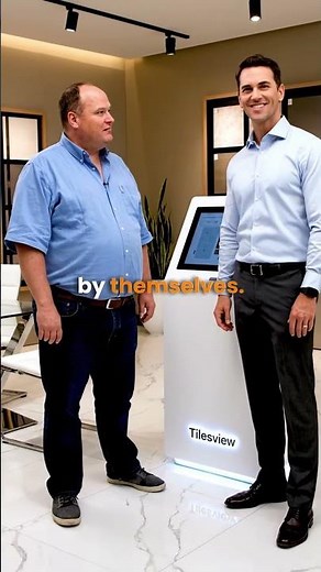 Customers are choosing tiles on their own!? That’s Tilesview Kiosk!